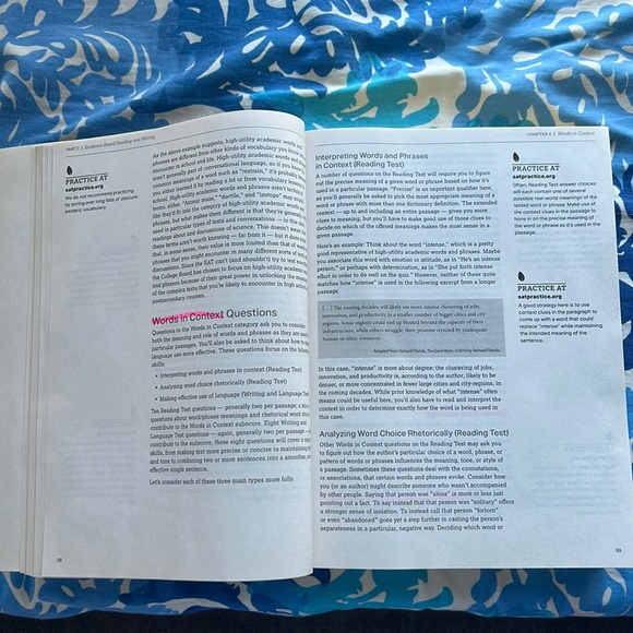 SAT Study Guide/Prep Book (CollegeBoard), 8 practice exams for High School SAT - Picture 3 of 6